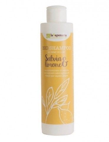 Levně Šampon se šalvějí a citrónem BIO laSaponaria - 200 ml