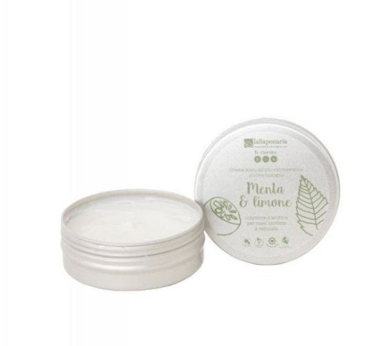 Levně Krém na ruce s mátou a citrónem BIO laSaponaria - 60 ml