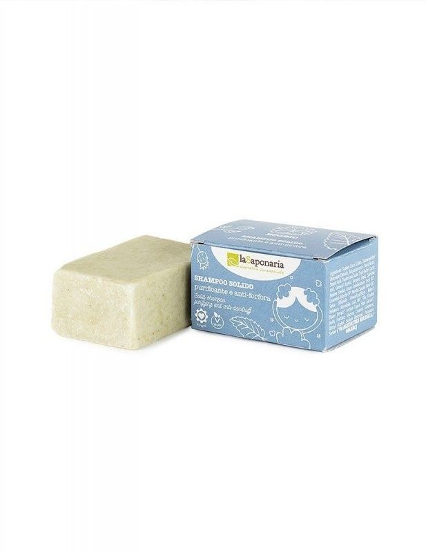 Levně Tuhý čisticí šampon proti lupům laSaponaria - 50 g