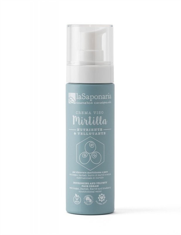 Levně Bioaktivní noční krém pro výživu pleti s borůvkou BIO laSaponaria - 50 ml