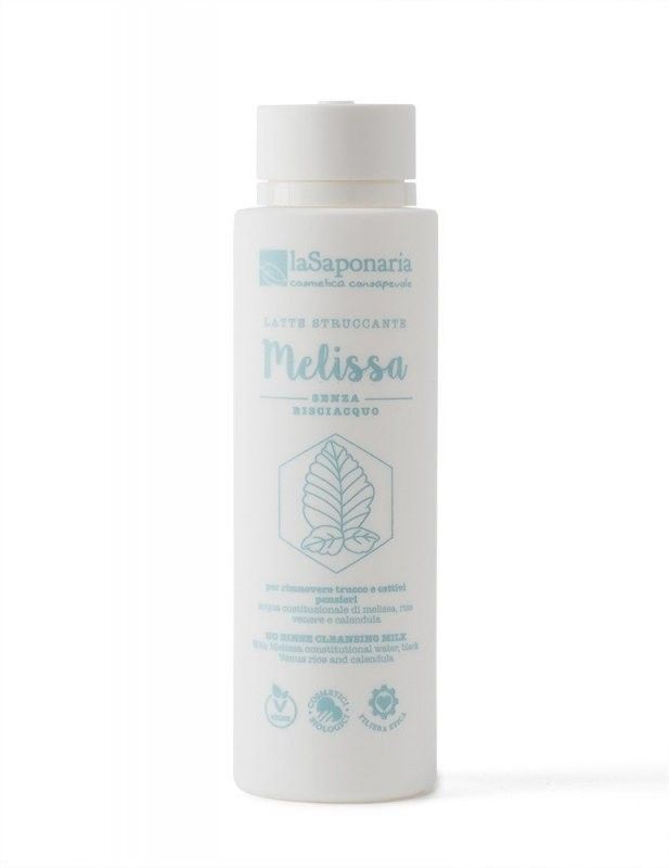 Levně Čisticí pleťové mléko s meduňkou BIO laSaponaria - 150 ml