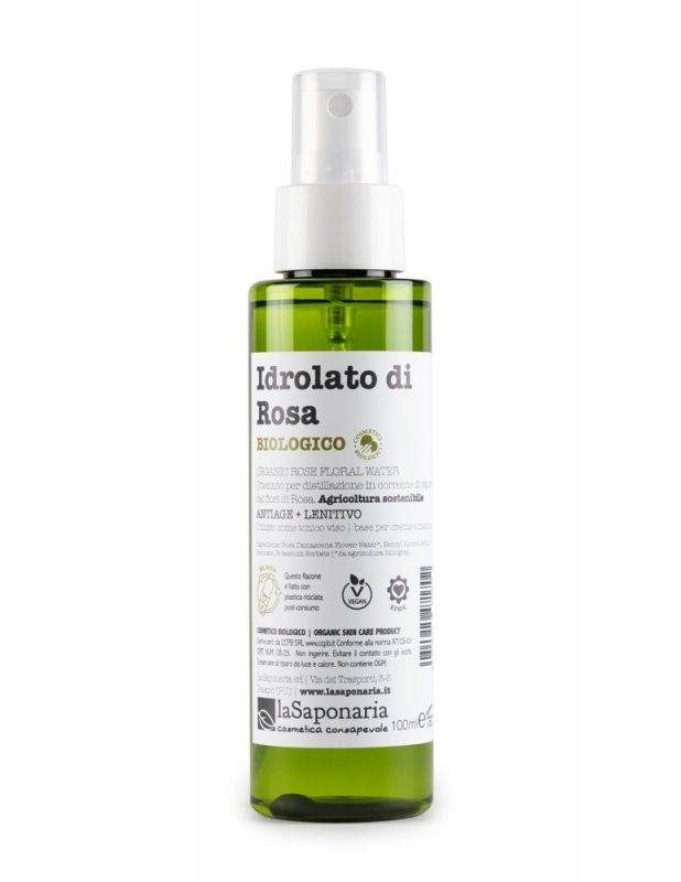 Levně Růžová květová voda BIO laSaponaria - 100 ml