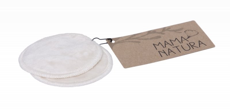 Levně Pratelné odličovací tamponky malé Mama Natura - 2 ks