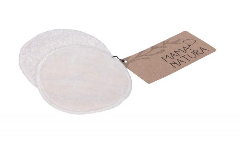 Levně Pratelné odličovací tamponky velké Mama Natura - 2 ks
