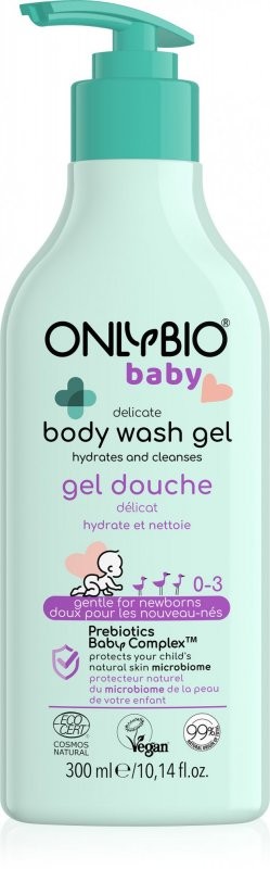 Levně Jemný mycí gel pro miminka OnlyBio - 300 ml