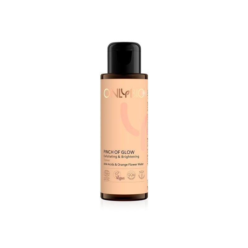 Levně Projasňující tonikum s aha kyselinami (Pinch of Glow) OnlyBio - 100 ml