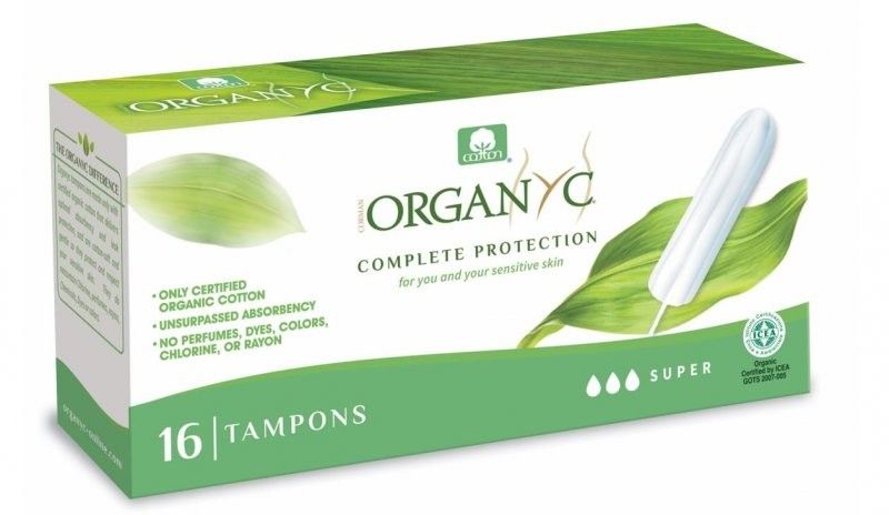 Levně Tampony z biobavlny (Super) Organyc - 16 ks