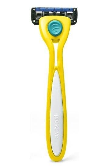 Levně Holicí strojek heřmánkově žluté barvy vč. 1 hlavice (Shave 5) Preserve
