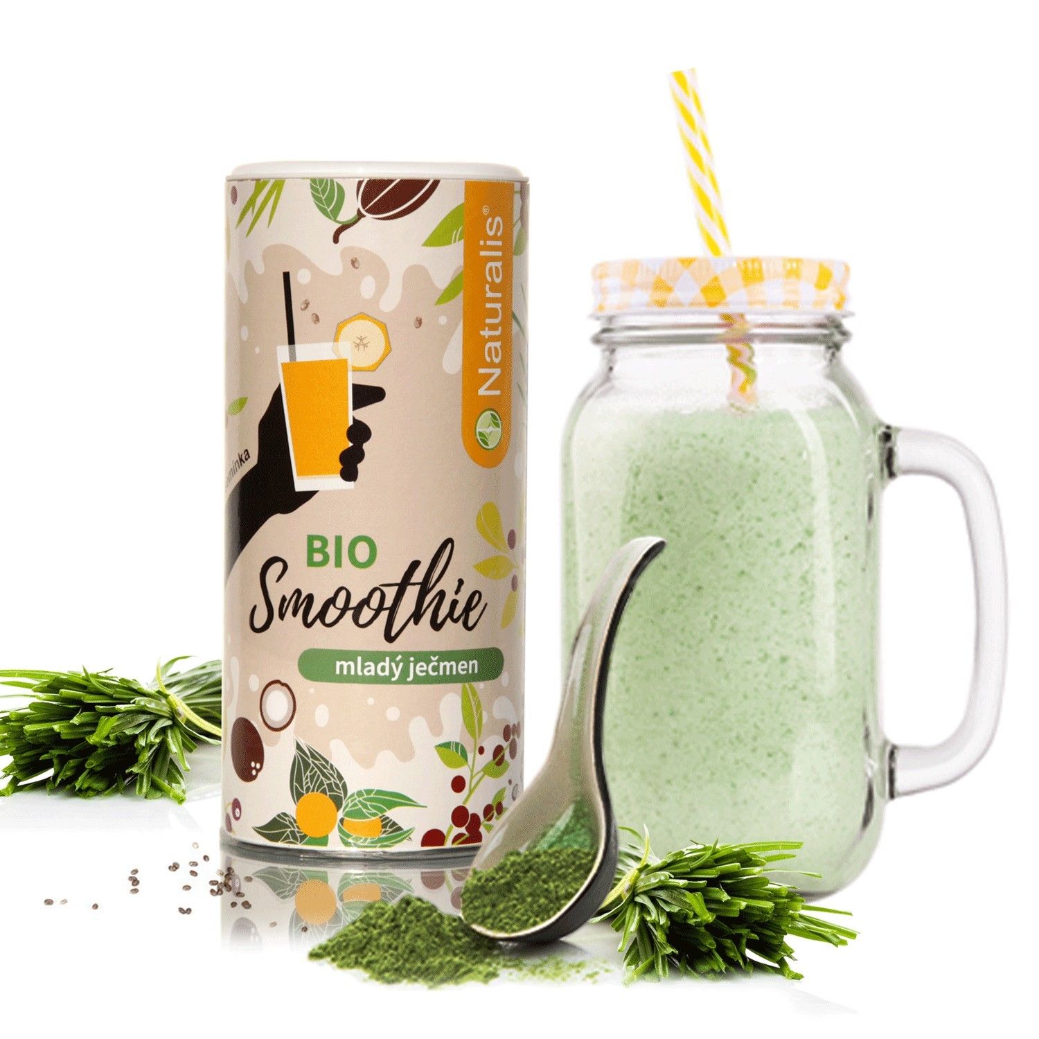 Levně Smoothie Naturalis s Mladým ječmenem BIO - 180g