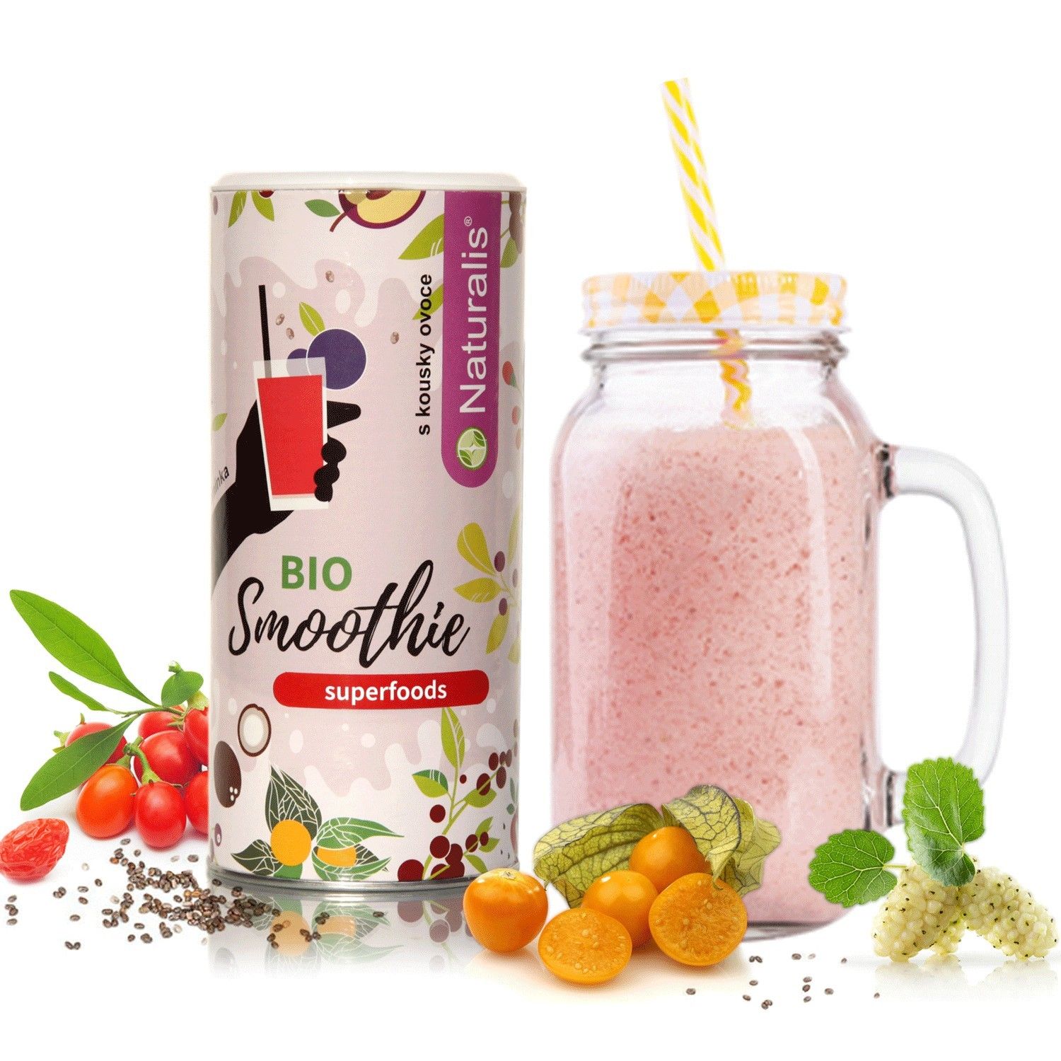 Levně Smoothie Naturalis se Superfoods BIO - 180g