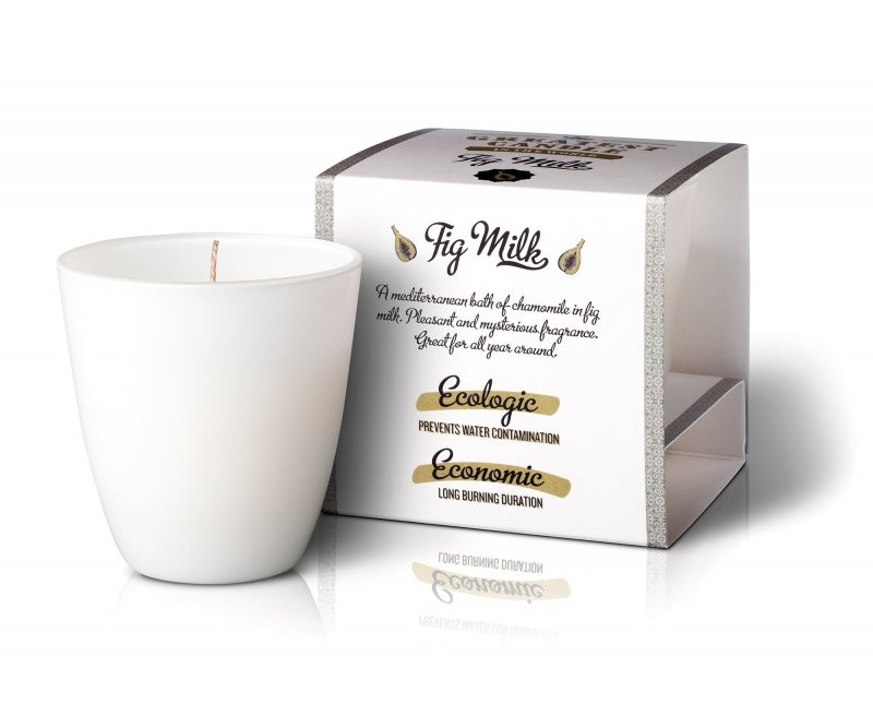 Levně Vonná svíčka ve skle s vůní fíků The Greatest Candle - 130 g