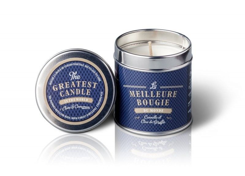 Levně Vonná svíčka v plechovce s vůní hřebíčku a skořice The Greatest Candle - 200 g