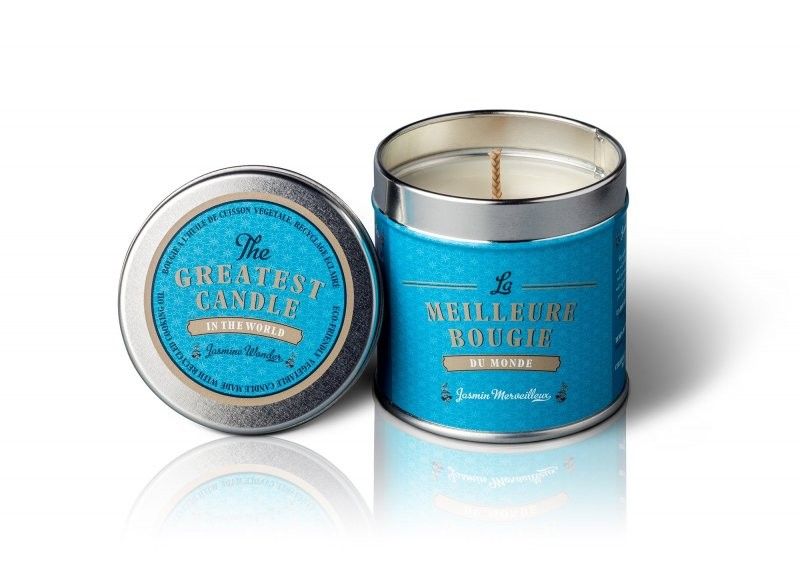 Levně Vonná svíčka v plechovce s vůní jasmínu The Greatest Candle - 200 g