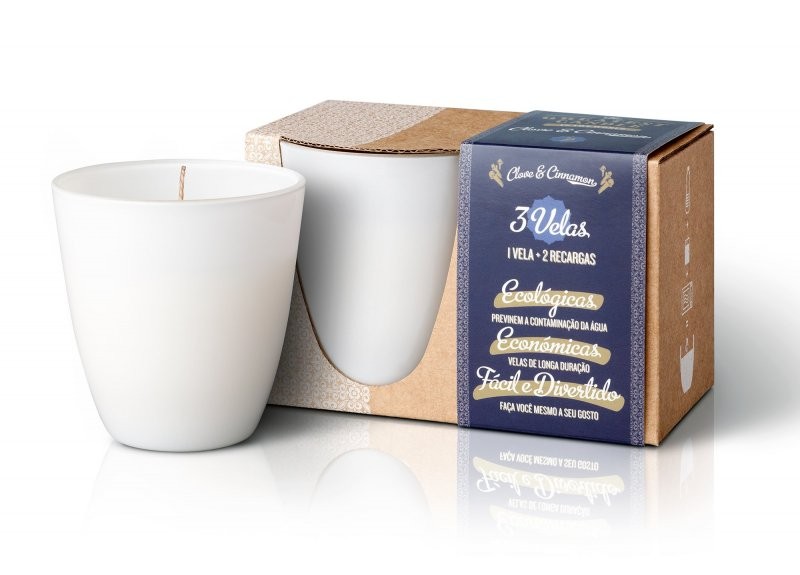 Levně Sada na výrobu svíček s vůní hřebíčku a skořice The Greatest Candle