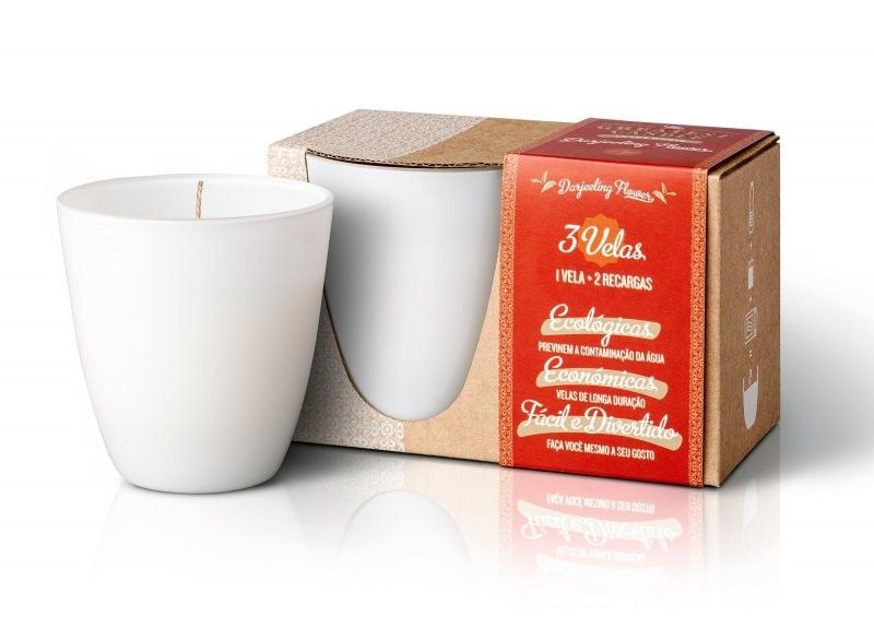 Levně Sada na výrobu svíček s vůní květu darjeelingu The Greatest Candle