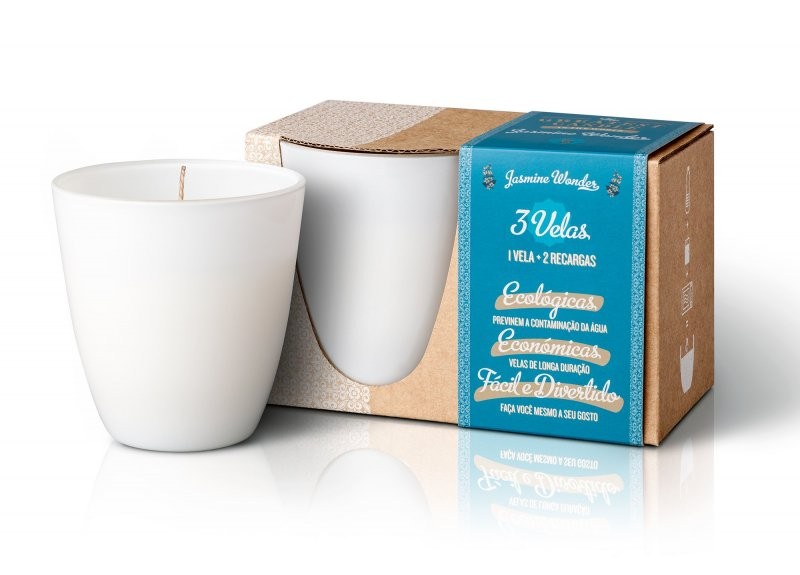Levně Sada na výrobu svíček s vůní jasmínu The Greatest Candle