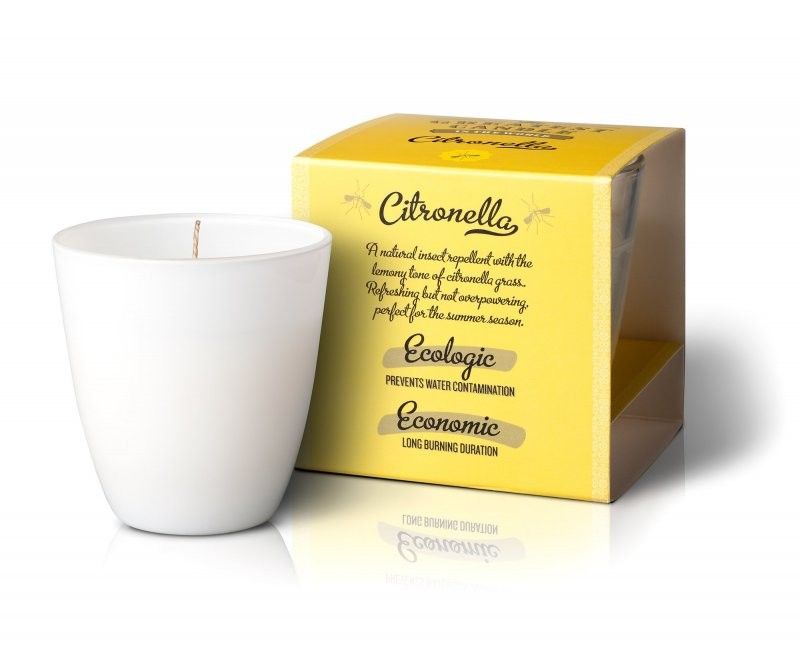 Levně Repelentní svíčka v oválném skle s aroma citronely The Greatest Candle - 130 g