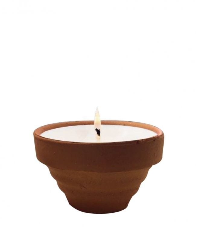 Levně Vonná svíčka s vůní citronela (Terracotta) The Greatest Candle - 75 g