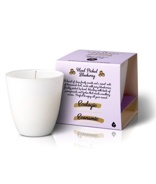 Levně Vonná svíčka ve skle s aroma borůvky The Greatest Candle - 130 g