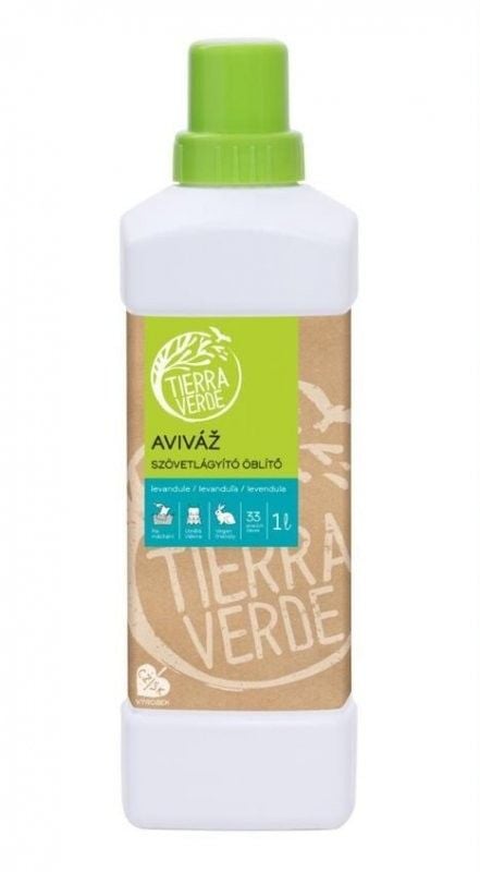 Levně Aviváž s levandulí pro zjemnění syntetického prádla Tierra Verde - 1000 ml