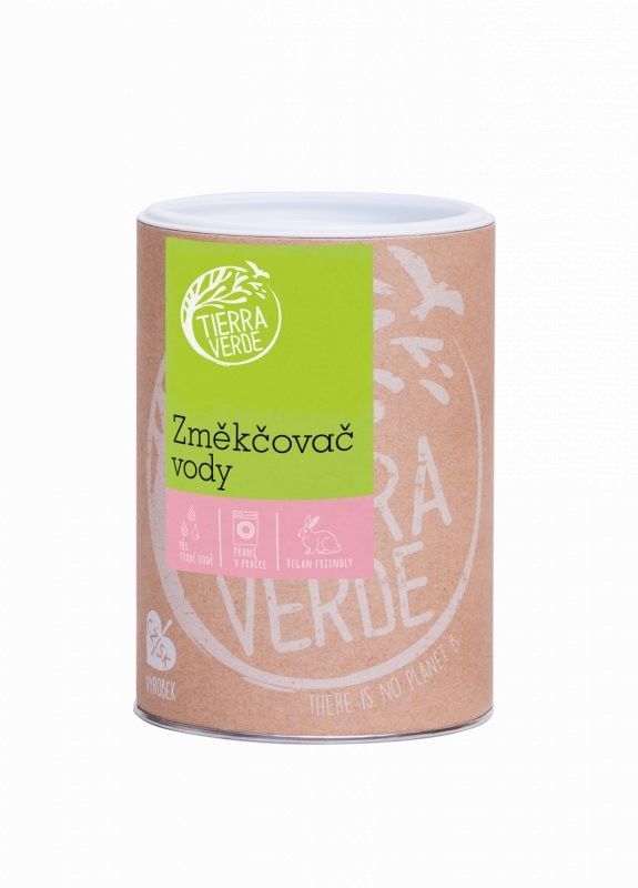 Levně Změkčovač vody pro účinné praní v tvrdé vodě dóza Tierra Verde - 850 g