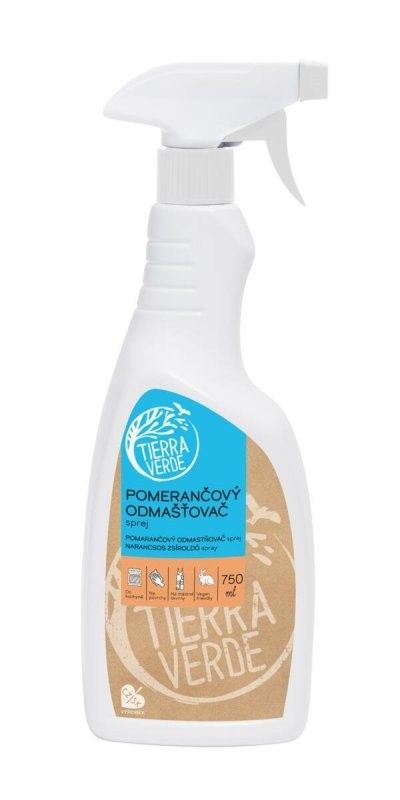 Levně Pomerančový odmašťovač ve spreji Tierra Verde - 750 ml