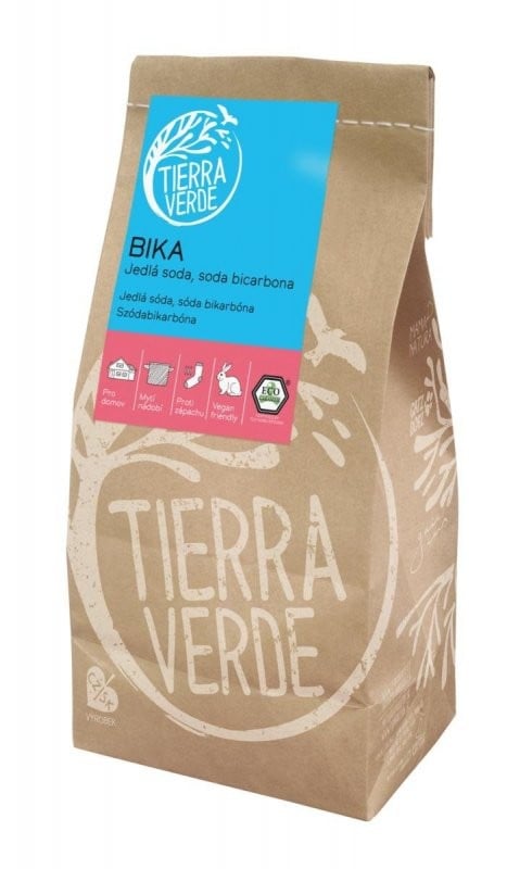 Levně BIKA - jedlá soda (bikarbona) Tierra Verde sáček - 1 kg