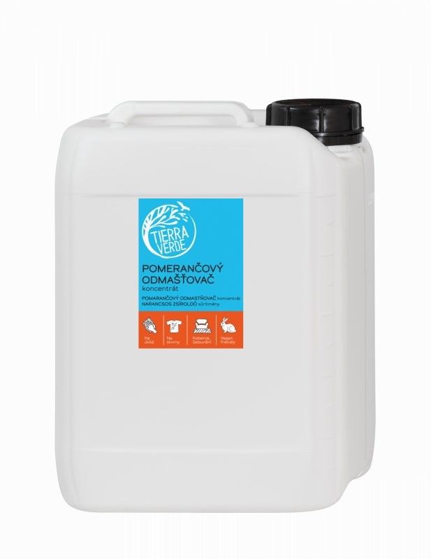 Levně Pomerančový odmašťovač (koncentrát) Tierra Verde - 5000 ml