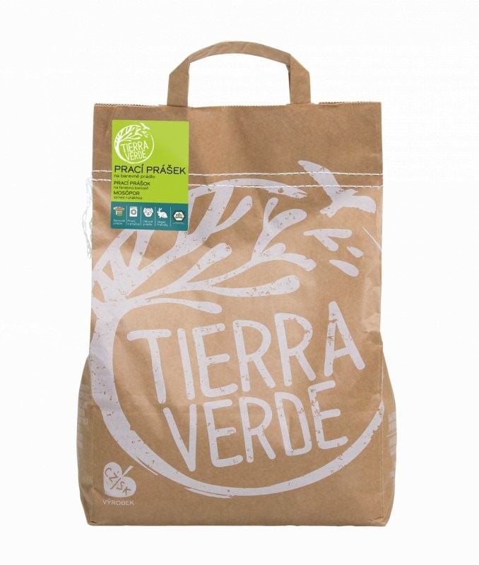 Levně Prací prášek na barevné prádlo Tierra Verde 5 kg