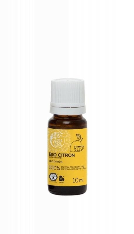 Levně Esenciální olej s vůní citronu BIO Tierra Verde - 10 ml