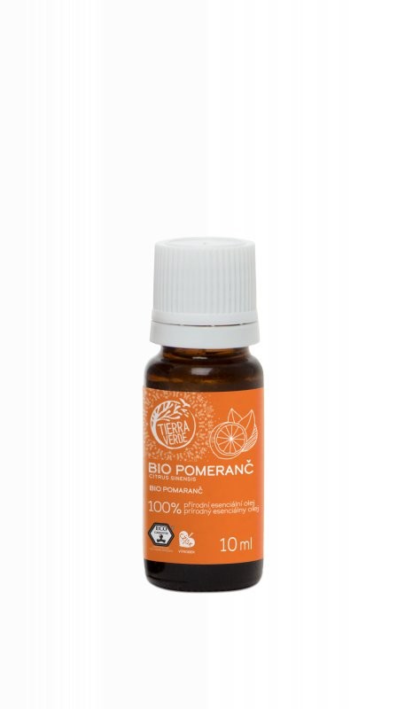 Levně Esenciální olej s vůní pomeranče BIO Tierra Verde - 10 ml