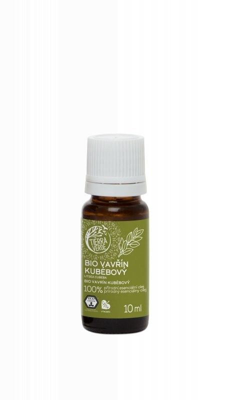 Levně Esenciální olej s vůní vavřínu kubébovského BIO Tierra Verde - 10 ml