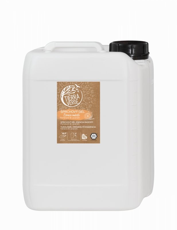 Levně Sprchový gel (Esence radosti) Tierra Verde - 5000 ml