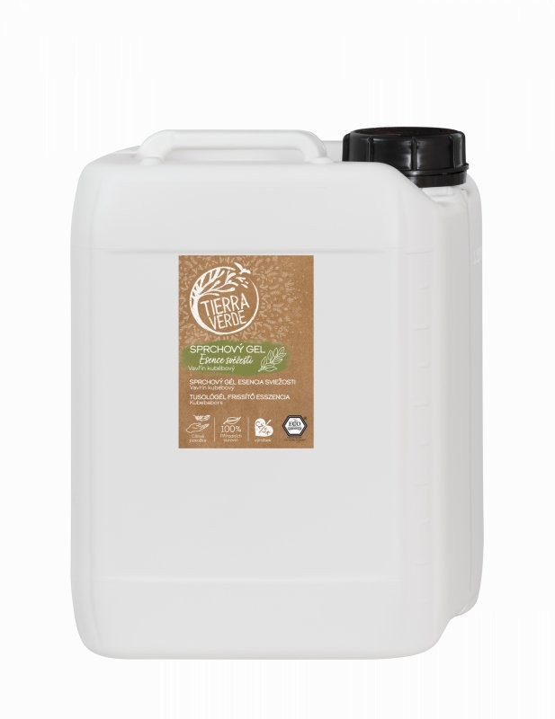 Levně Sprchový gel (Esence svěžesti) Tierra Verde - 5000 ml