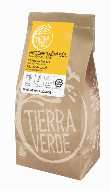 Levně Sůl do myčky zabraňující usazování kamene (Inovace) Tierra Verde - 2 kg