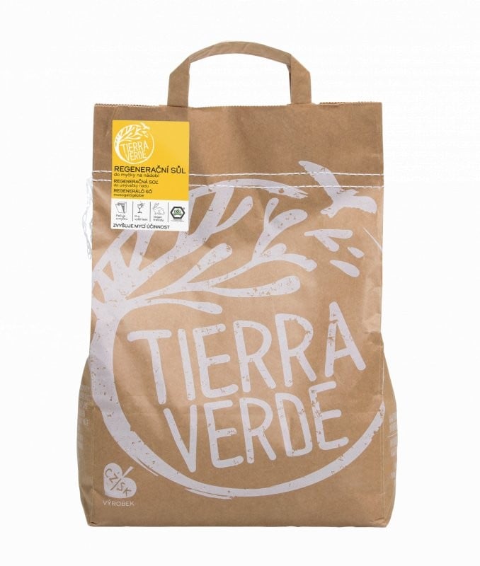 Levně Sůl do myčky zabraňující usazování kamene (Inovace) Tierra Verde - 5 kg