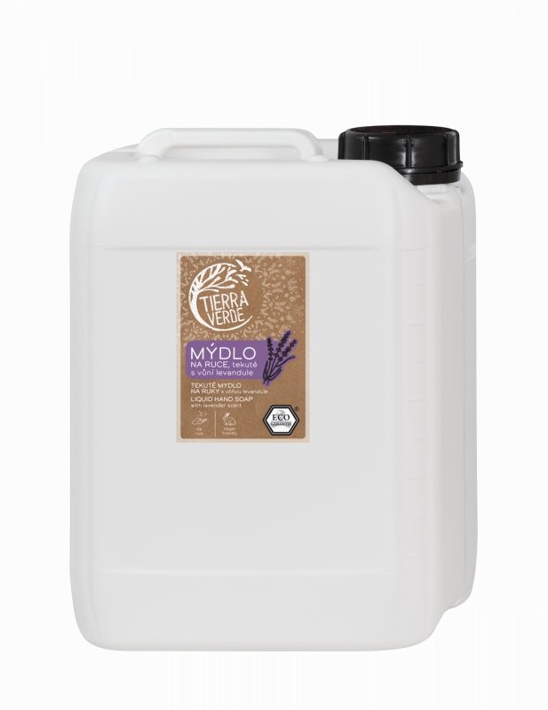 Levně Tekuté mýdlo na ruce s vůní levandule Tierra Verde - 5000 ml