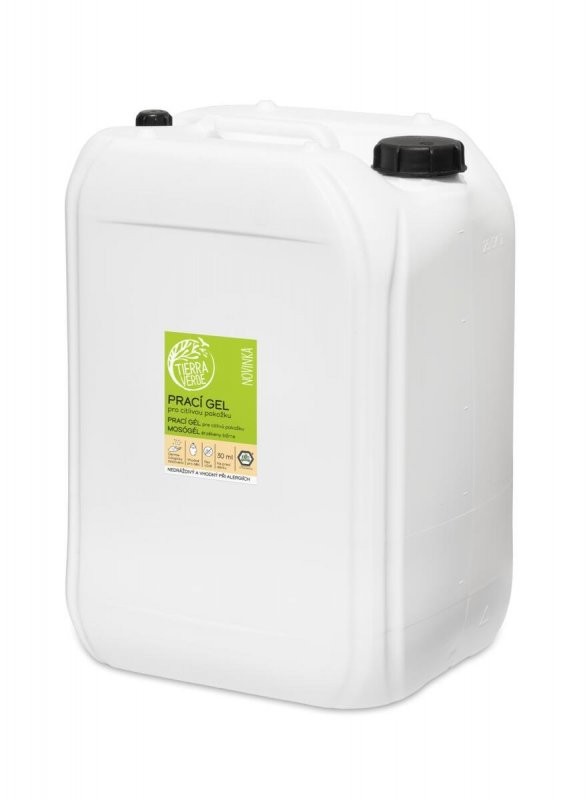 Levně Prací gel pro citlivou pokožku Tierra Verde - 5000 ml