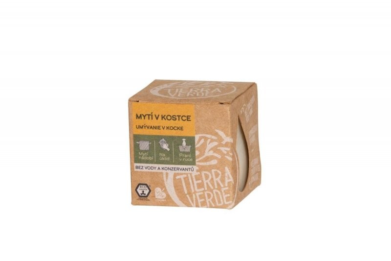 Levně Multifunkční tuhé mýdlo (Mytí v kostce) Tierra Verde - 165 g