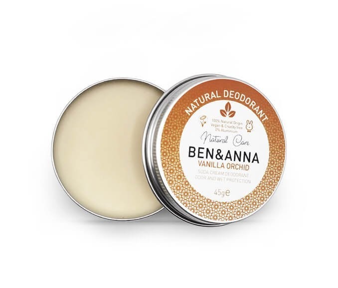 Levně Krémový deodorant vanilková orchidej Ben & Anna - 45 g