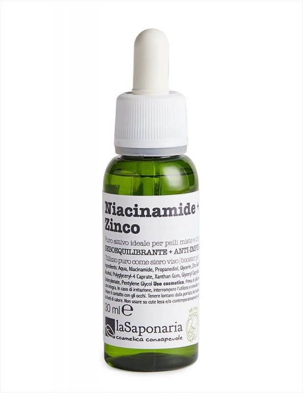 Levně Pleťové sérum niacinamid (vitamin B3) + zinek laSaponaria - 30 ml
