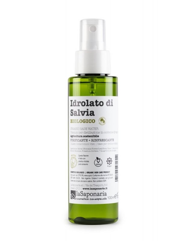 Šalvějová květová voda BIO laSaponaria - 100 ml