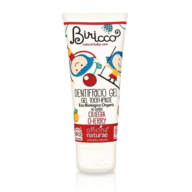 Dětská zubní pasta bez fluoru třešeň BIO Officina Naturae - 75 ml