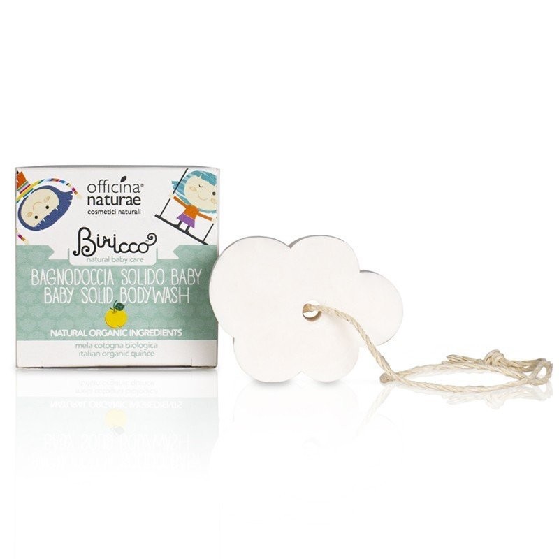 Levně Dětský tuhý sprchový šampon na tělo i vlasy BIO Officina Naturae - 50 g