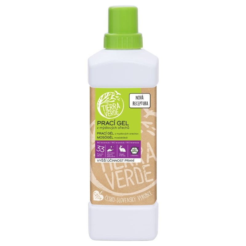 Levně Prací gel s levandulí inovovaná receptura BIO Tierra Verde - 1000 ml