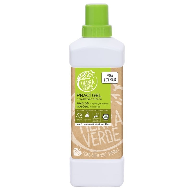 Levně Prací gel s vavřínem inovovaná receptura BIO Tierra Verde - 1000 ml