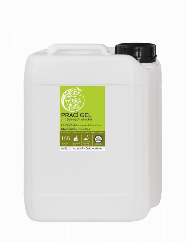 Levně Prací gel s vavřínem inovovaná receptura BIO Tierra Verde - 5000 ml