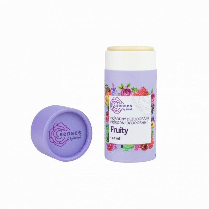 Levně Tuhý deodorant účinný až 24 hodin (Fruity) Kvitok - 42 ml