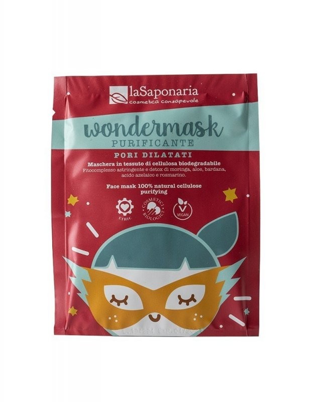 Levně Čisticí pleťová maska (Wondermask) laSaponaria - 10 ml