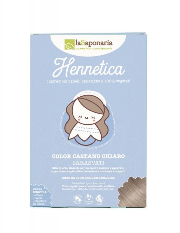 Přírodní barva na vlasy (Sarasvati) BIO laSaponaria - 100 g